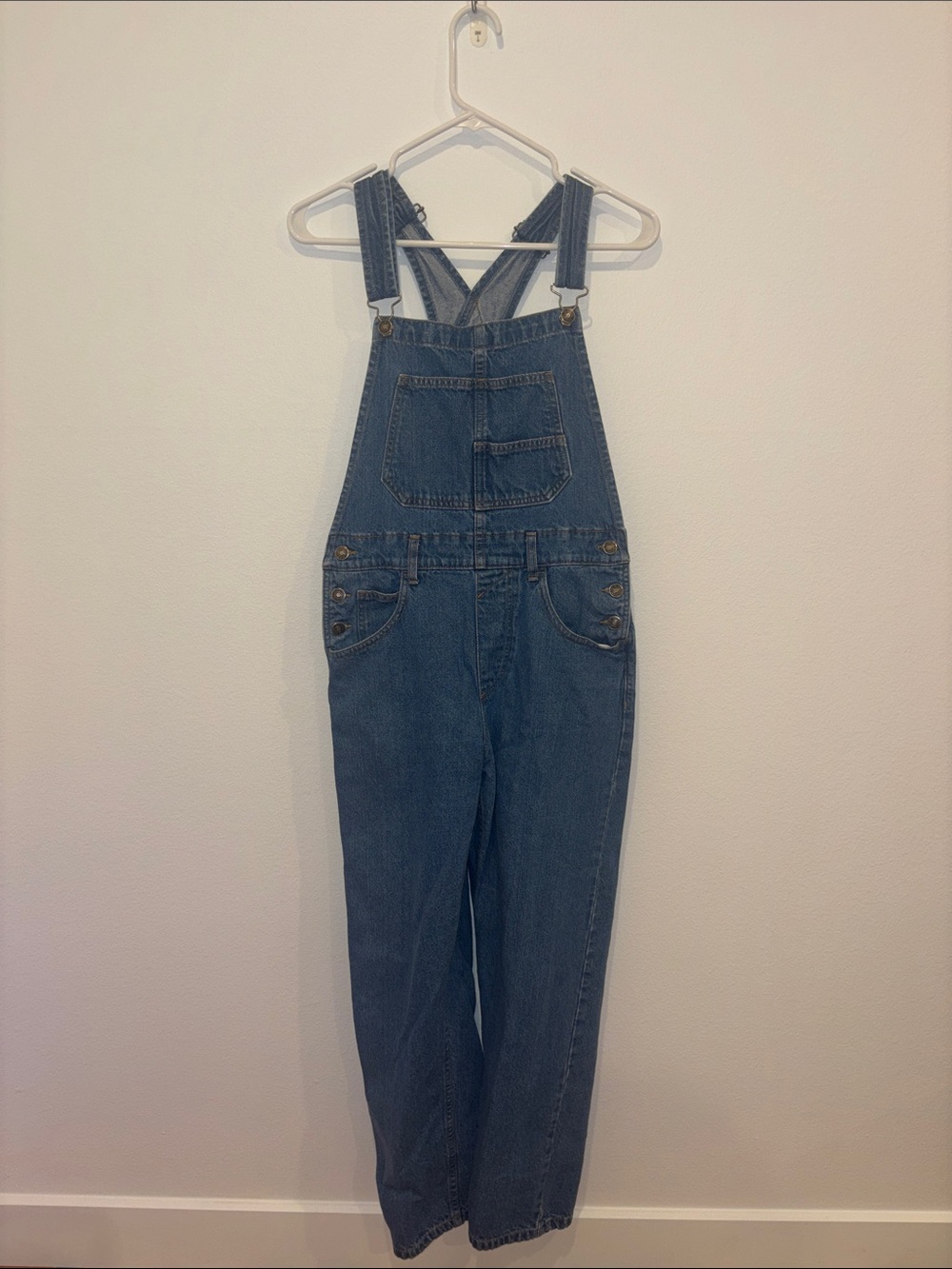 Classic Blue Denim Overalls
